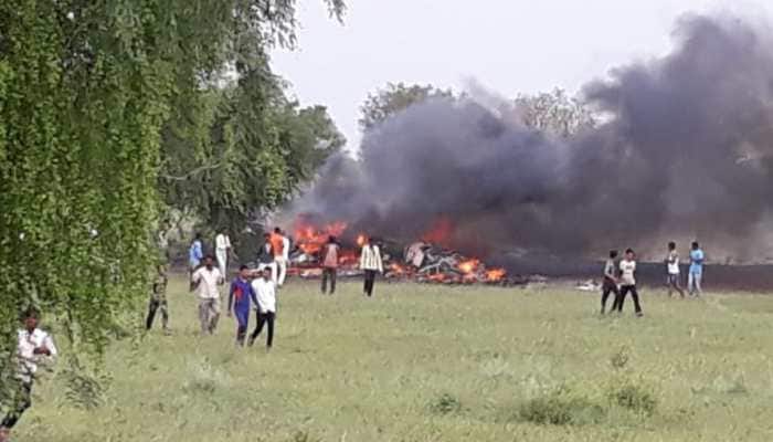 IAF MiG-27 fighter jet crashes in Rajasthan's Jodhpur, pilot escapes unhurt