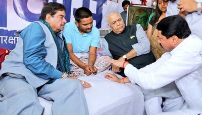 Yashwant and Shatrughan Sinha vow to take Hardik Patel's agitation across the nation