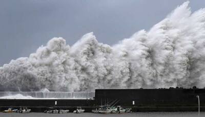 Typhoon Jebi kills at least nine in Japan, boats move tourists from flooded airport