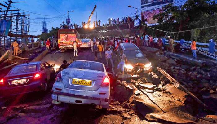 Political blame game starts after bridge collapse in Kolkata's Majerhat area; search operations continue