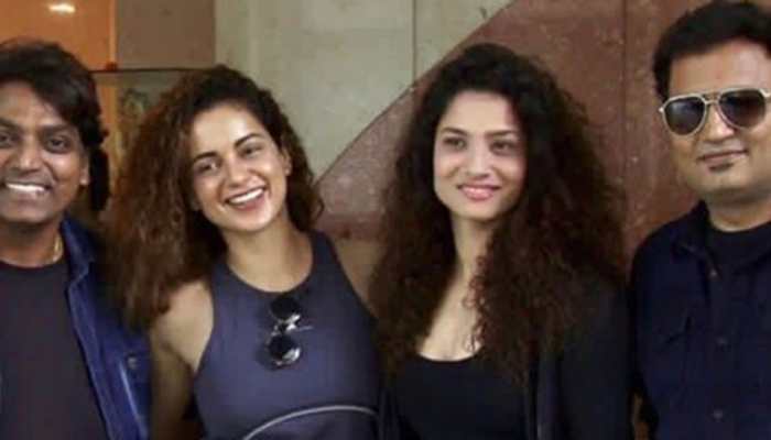 Kangana Ranaut and Ankita Lokhande bond over &#039;Manikarnika: The Queen of Jhansi&#039;