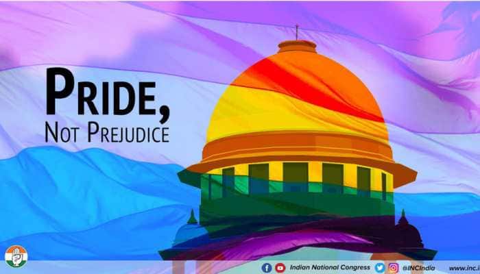 Pride, not prejudice: Congress tweets in support of LGBT after SC verdict on Section 377