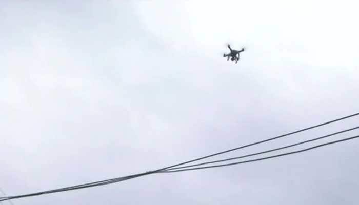 Bharat Bandh: Drones cameras used for surveillance in Gwalior