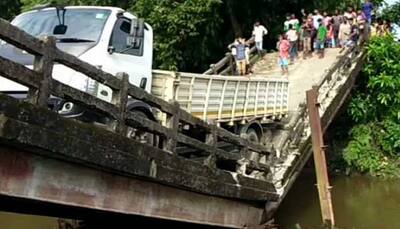 West Bengal: Canal bridge collapse in Darjeeling; at least 1 injured