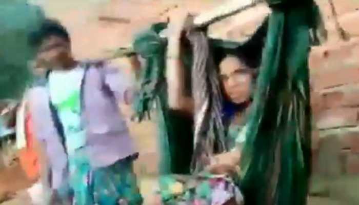 Watch: Pregnant woman carried in sling for 4 km through forest, gives birth midway