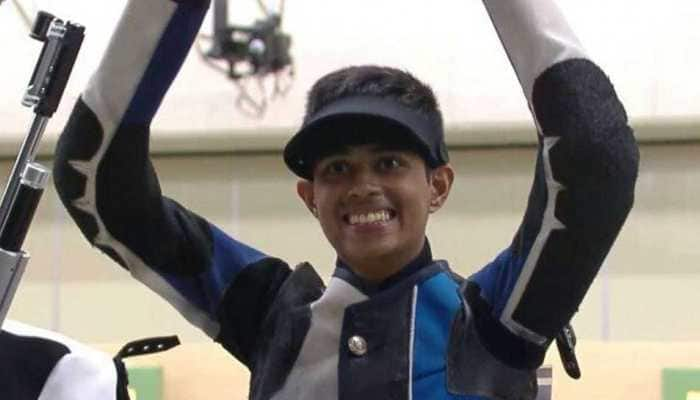 Hriday Hazarika wins gold in 10m Air Rifle Men&#039;s Category (Junior) at World Shooting Championship