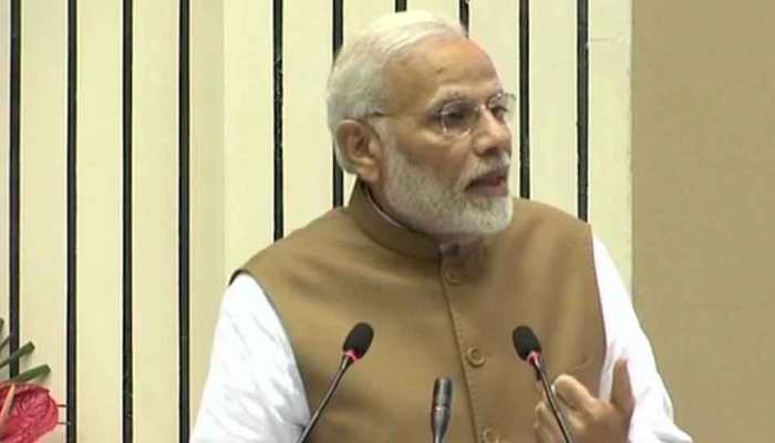 India on the move, it&#039;s world&#039;s fastest growing economy: PM Modi at Niti Aayog&#039;s summit