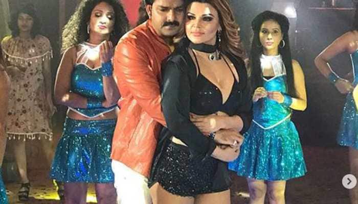 Rakhi Sawant&#039;s scintillating dance performance with Pawan Singh will blow your mind-Watch