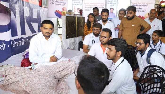 Hardik Patel's health deteriorates, taken to hospital on day 13 of indefinite fast on Friday