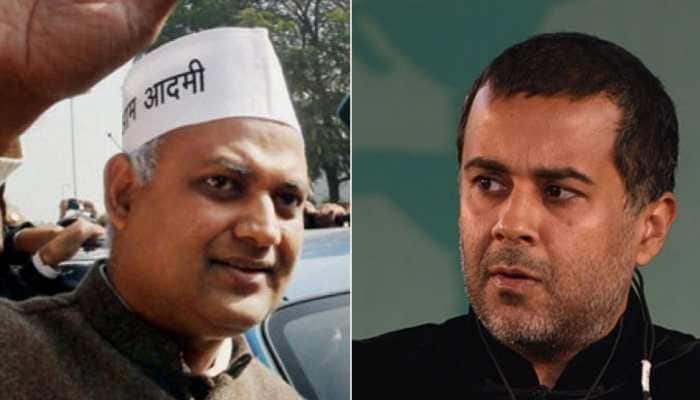 Somnath Bharti vs Chetan Bhagat over BJP and IIT alumni awards