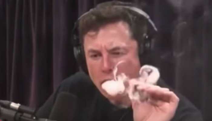 Top Tesla executive quits after Elon Musk smokes weed, drinks whiskey on webcast