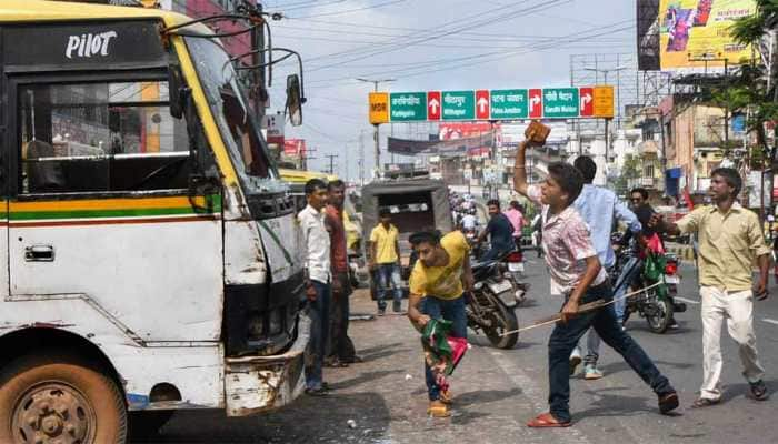 Bharat Bandh: Violence in several states, petrol pumps vandalised, rail tracks blocked