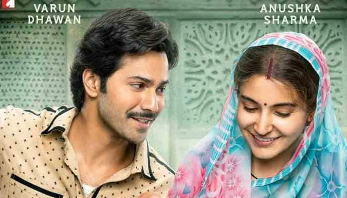 Sui Dhaaga: Varun Dhawan looks lovingly at his embroiderer wife Anushka Sharma in the new poster