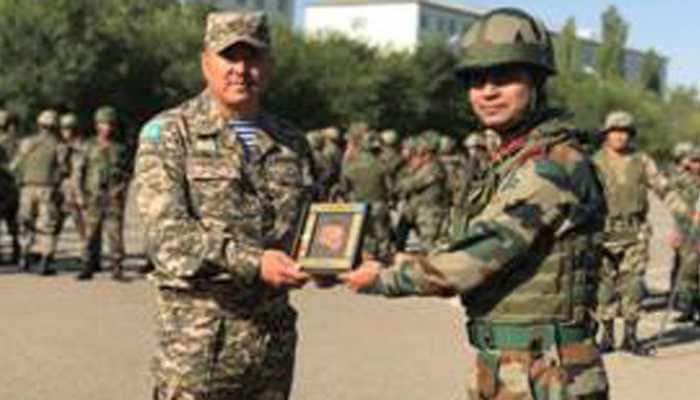KAZIND 2018: Indo-Kazakhstan joint military exercise begins, emphasis on better interoperability between forces