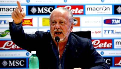 Napoli president Aurelio De Laurentiis wants Champions League matches in Bari