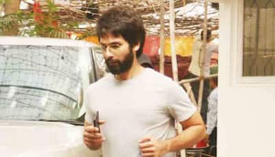 Shahid Kapoor resumes work, spotted outside recording studio — Photos inside