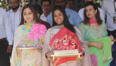 Ganesh Chaturthi 2018: Salman Khan's sisters Alvira, Arpita welcome Bappa home