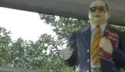 BR Ambedkar's statue vandalised in Uttar Pradesh's Azamgarh, case filed