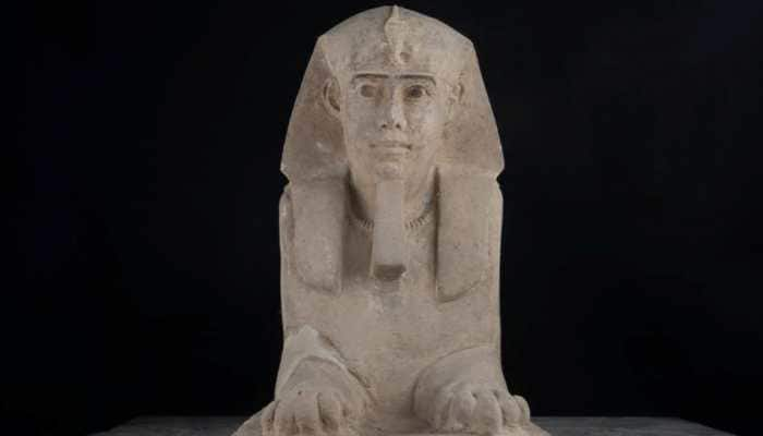 Ancient sandstone sphinx discovered in Egypt