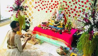 Kamya Punjabi is a huge Bappa devotee—Check out pics from her Ganpati celebrations at home