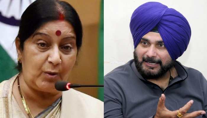 Sushma Swaraj 'reprimands' Navjot Singh Sidhu for 'misusing' clearance to visit Pakistan for Imran Khan’s swearing-in