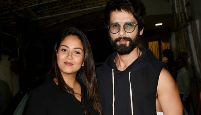 Shahid Kapoor and Mira Rajput twin in black as they step out for the first time after son Zain Kapoor's birth—Pics