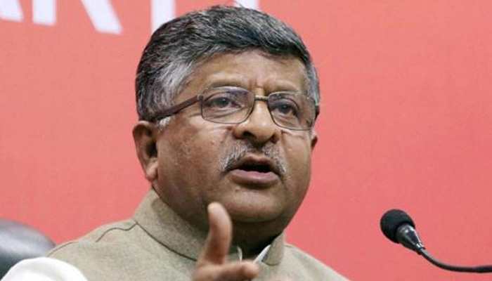 Rahul Gandhi wants to help Pakistan by disclosing info about weapon system, says Ravi Shankar Prasad 