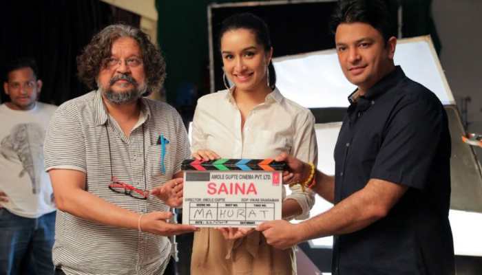Saina Nehwal&#039;s biopic starring Shraddha Kapoor goes on floor