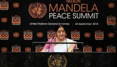 India considers Nelson Mandela as its own, cherishes special relationship with Africa: Sushma Swaraj at UNGA