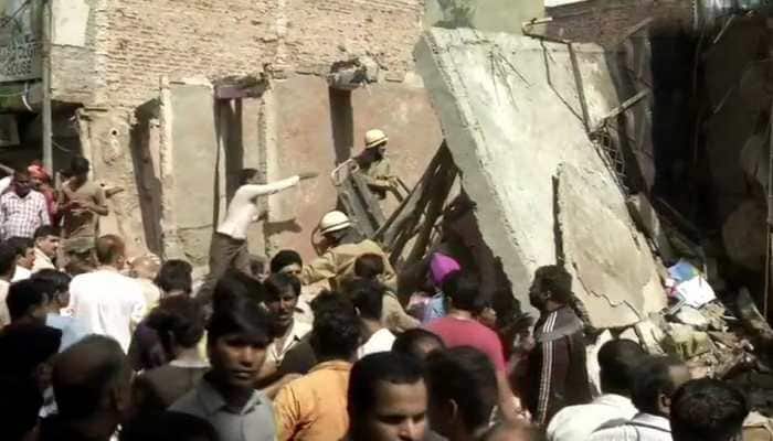 4 children, 1 woman dead as 3-storey building collapses in Delhi&#039;s Ashok Vihar