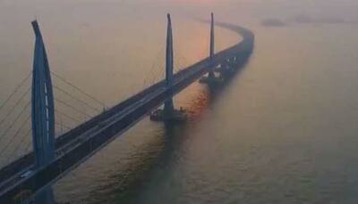 China ready to inaugurate 55-kilometre sea link connecting Hong Kong, Zhuhai, Macau