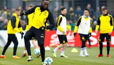 Legendary Jamaican sprinter Usain Bolt feels he is ''improving'' in football