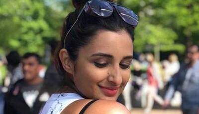 Parineeti Chopra turns water baby in a red swimsuit—Pic