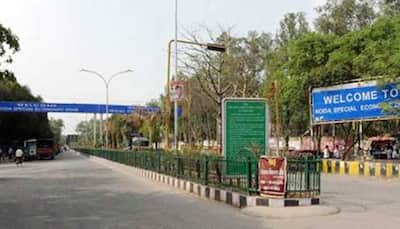 Noida Authority removes illegal structures along city roads
