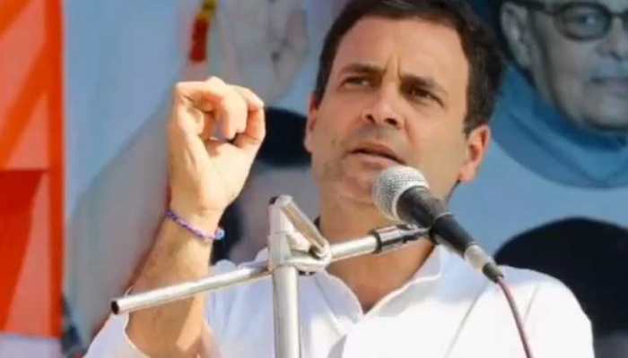 Rahul Gandhi attacks PM Narendra Modi over Rafale, rising oil prices; calls MP CM &#039;announcement machine&#039; 