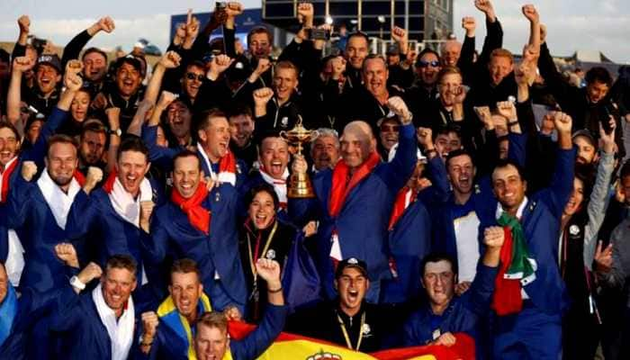 Golf: Europe regain Ryder Cup from United States after dominant singles display