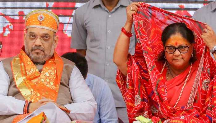 When Amit Shah visits, Vasundhara Raje goes away: Sachin Pilot hints at &#039;differences&#039; in BJP