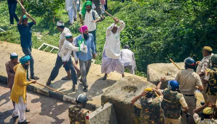 They pelted stones: Delhi Police defend actions against protesting farmers