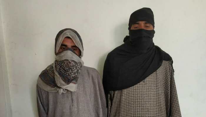 J&amp;K: 2 Hizbul Mujahideen over-ground workers held, module busted in Kupwara