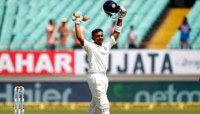 India vs West Indies 1st Test: Prithvi Shaw stars with ton, India stack 364/4 on Day 1