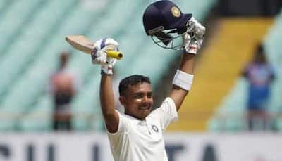 Debutant Prithvi Shaw hits sparkling ton against West Indies as India dominate on Day 1