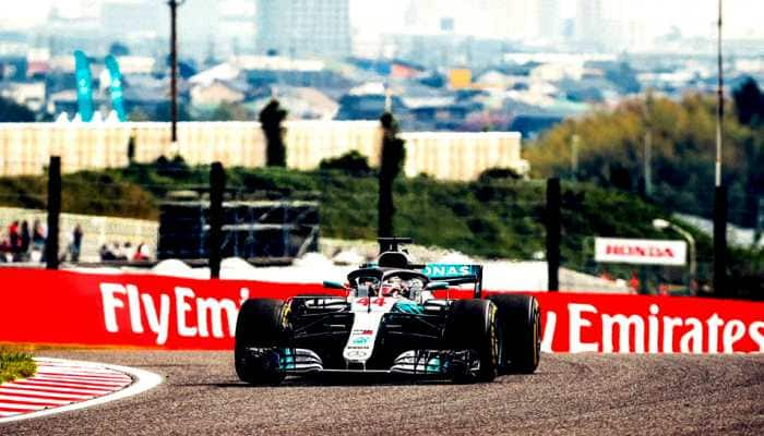 Formula 1: Lewis Hamilton fastest as Mercedes dominate Japanese Grand Prix practice