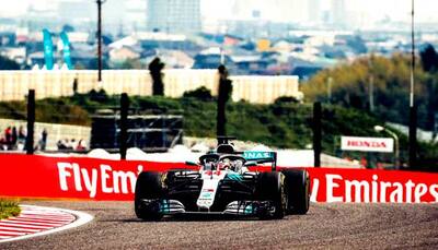 Formula 1: Lewis Hamilton fastest as Mercedes dominate Japanese Grand Prix practice
