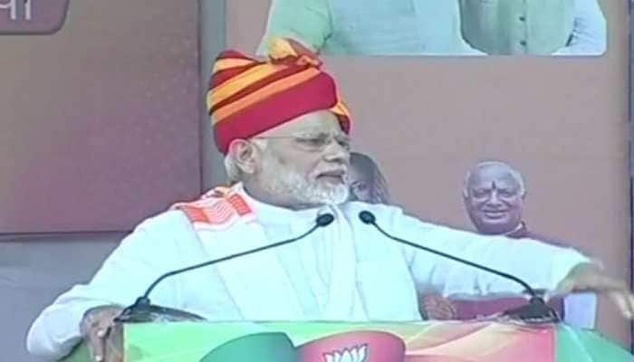 PM Narendra Modi kickstarts BJP&#039;s campaign ahead of Rajasthan elections