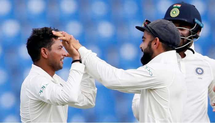 Kuldeep Yadav spins India to record win against sorry West Indies