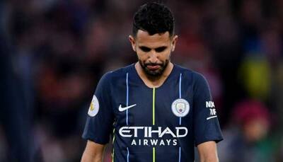 Manchester City’s Riyad Mahrez misses late penalty in stalemate at Liverpool