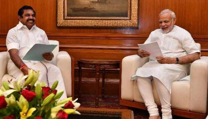 Tamil Nadu CM Edappadi K Palaniswami meets PM Narendra Modi, says decision on alliance after announcement of polls dates 