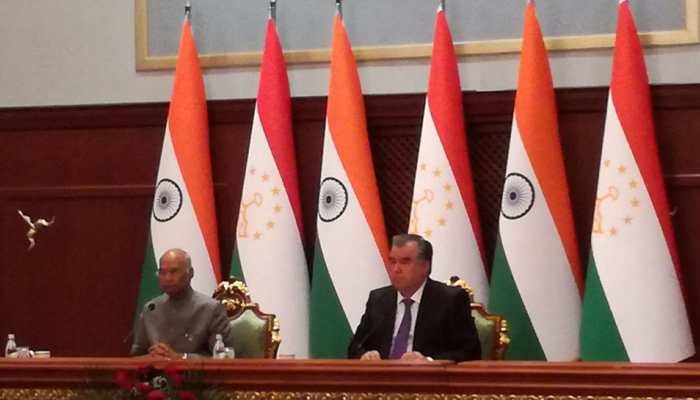 President Ram Nath Kovind reaches Tajikistan, signs key MoUs in several fields
