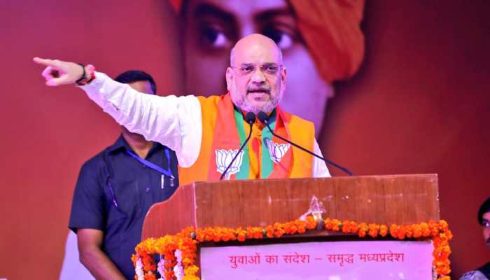 Congress supports &#039;Bharat tere tukde honge&#039;, BJP stands for nation building: Amit Shah in Madhya Pradesh