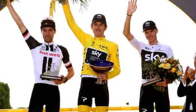 Cycling: Geraint Thomas’ Tour de France trophy stolen at cycle show